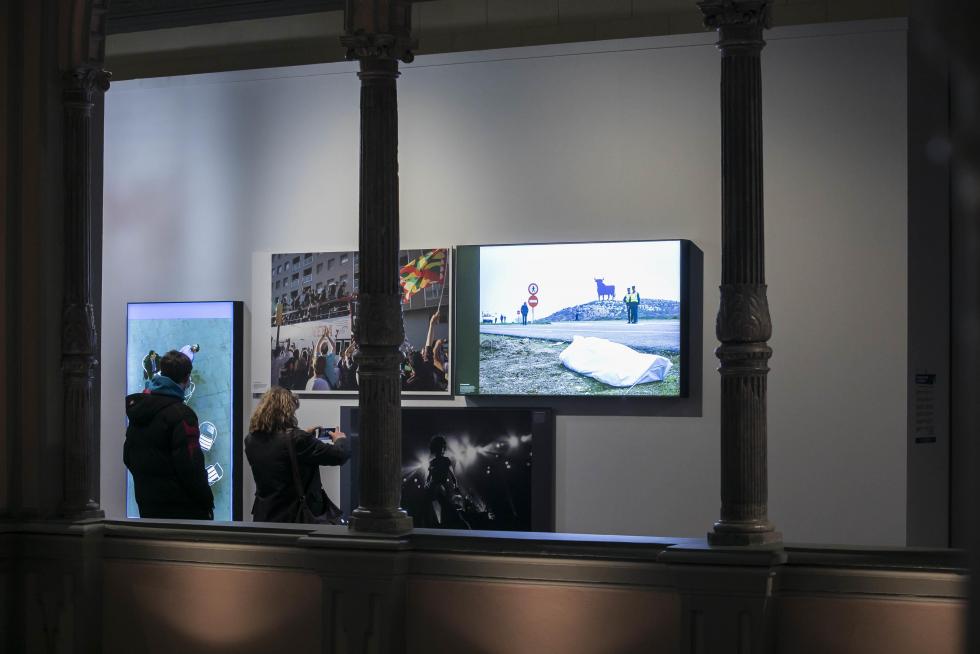 ‘HERALDO. 125 años de fotografías’, un viaje emocional en el palacio de Sástago.