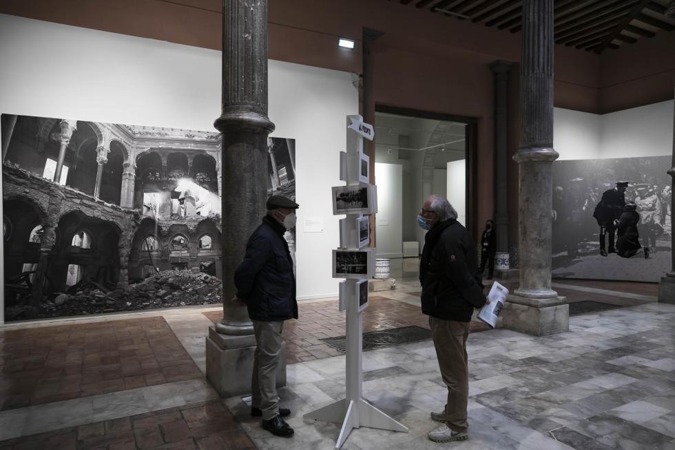 ‘HERALDO. 125 años de fotografías’, un viaje emocional en el palacio de Sástago.