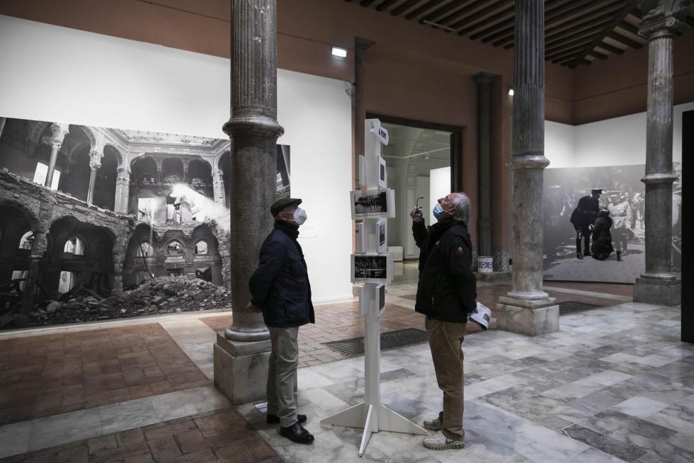 ‘HERALDO. 125 años de fotografías’, un viaje emocional en el palacio de Sástago.