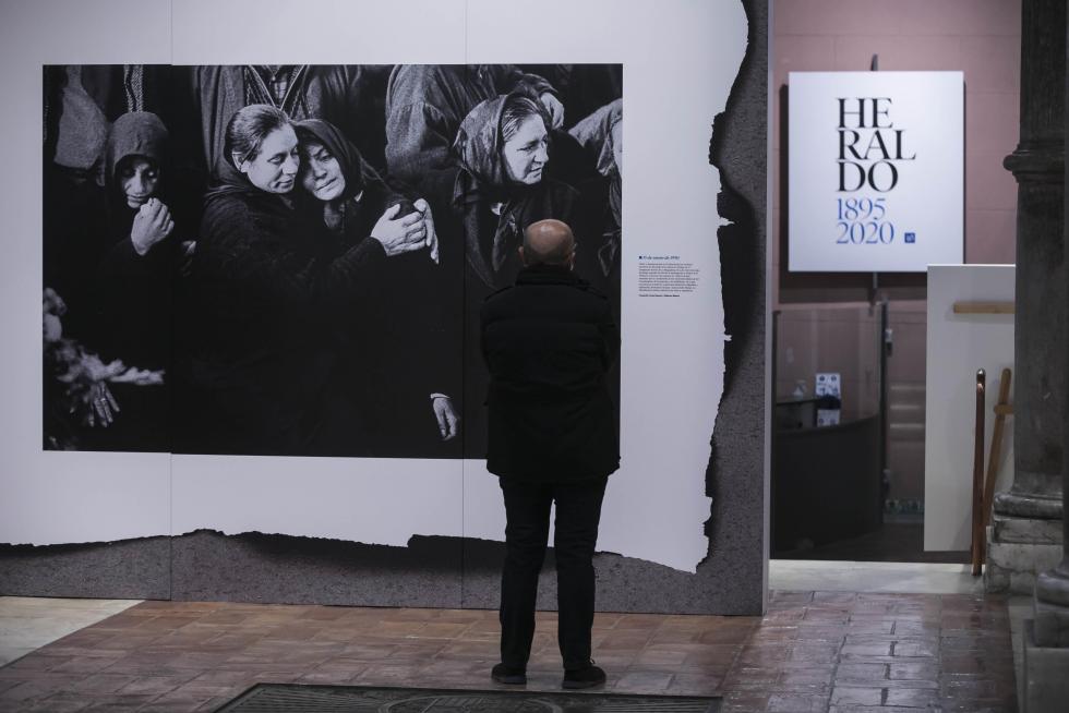 ‘HERALDO. 125 años de fotografías’, un viaje emocional en el palacio de Sástago.