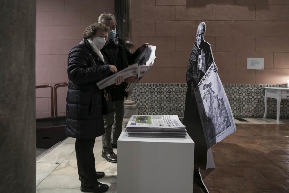 ‘HERALDO. 125 años de fotografías’, un viaje emocional en el palacio de Sástago.