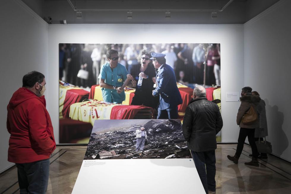‘HERALDO. 125 años de fotografías’, un viaje emocional en el palacio de Sástago.