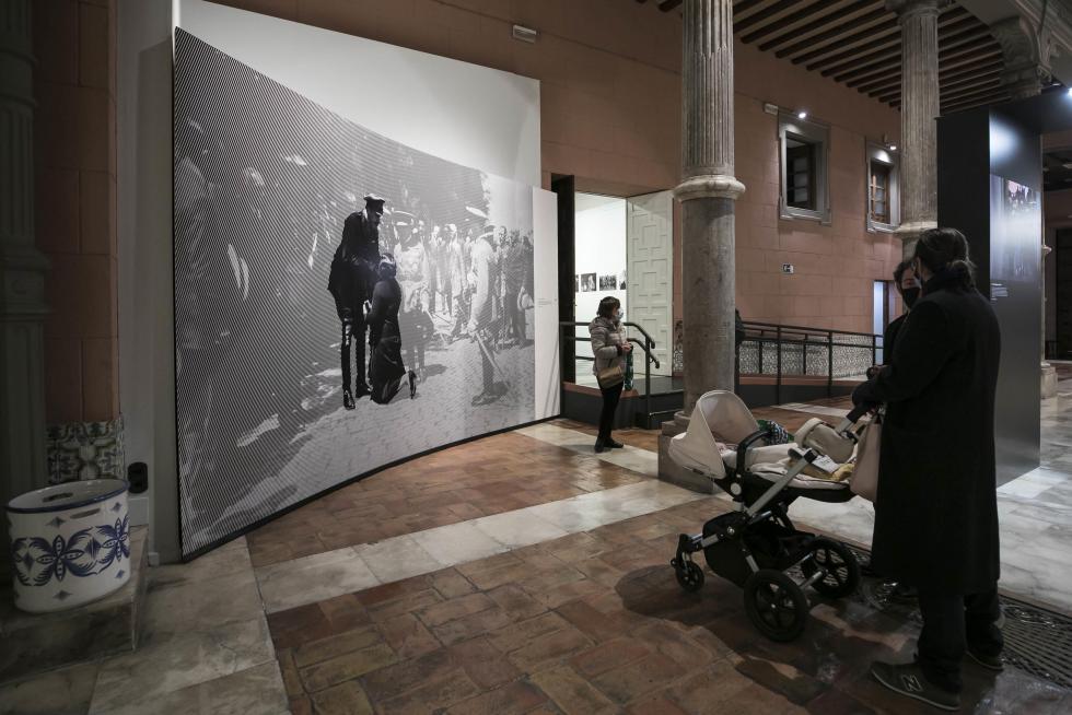‘HERALDO. 125 años de fotografías’, un viaje emocional en el palacio de Sástago.