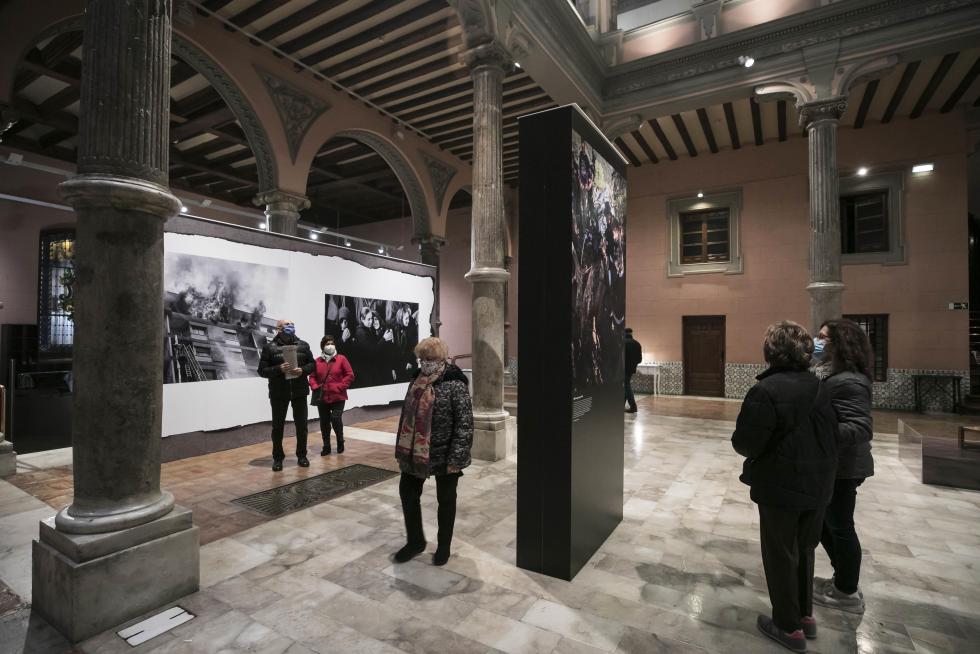 ‘HERALDO. 125 años de fotografías’, un viaje emocional en el palacio de Sástago.