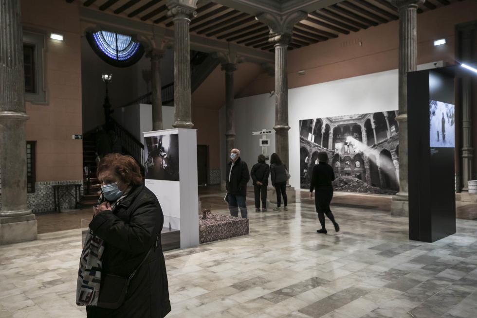 ‘HERALDO. 125 años de fotografías’, un viaje emocional en el palacio de Sástago.