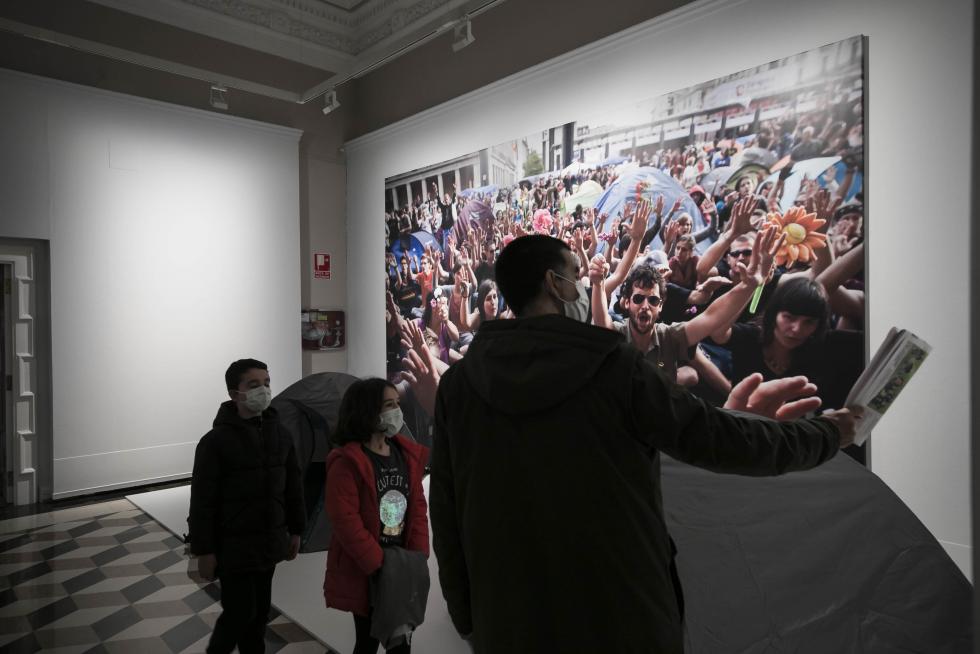 ‘HERALDO. 125 años de fotografías’, un viaje emocional en el palacio de Sástago.