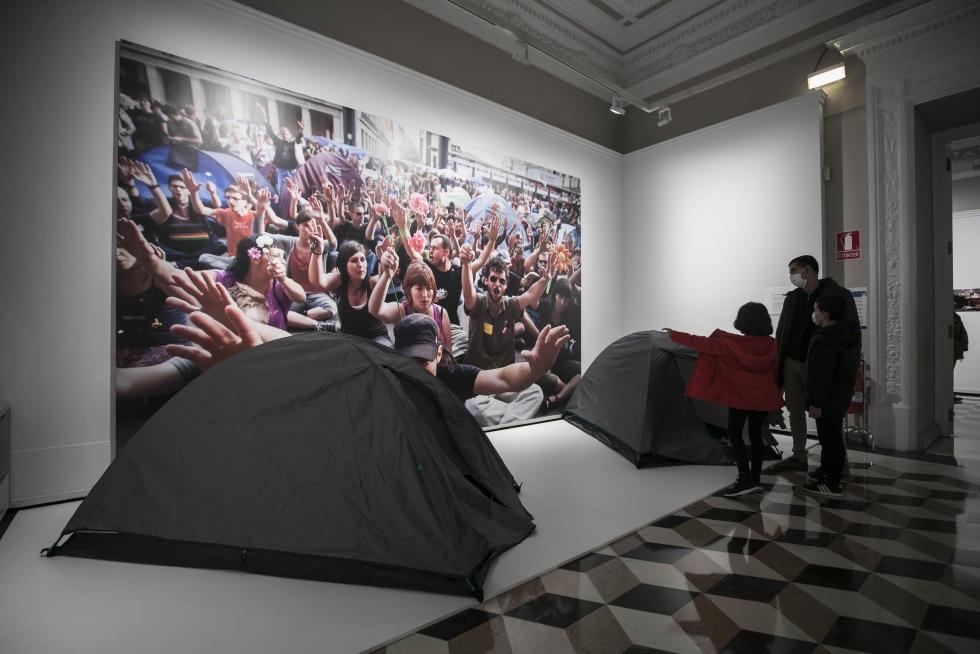 ‘HERALDO. 125 años de fotografías’, un viaje emocional en el palacio de Sástago.