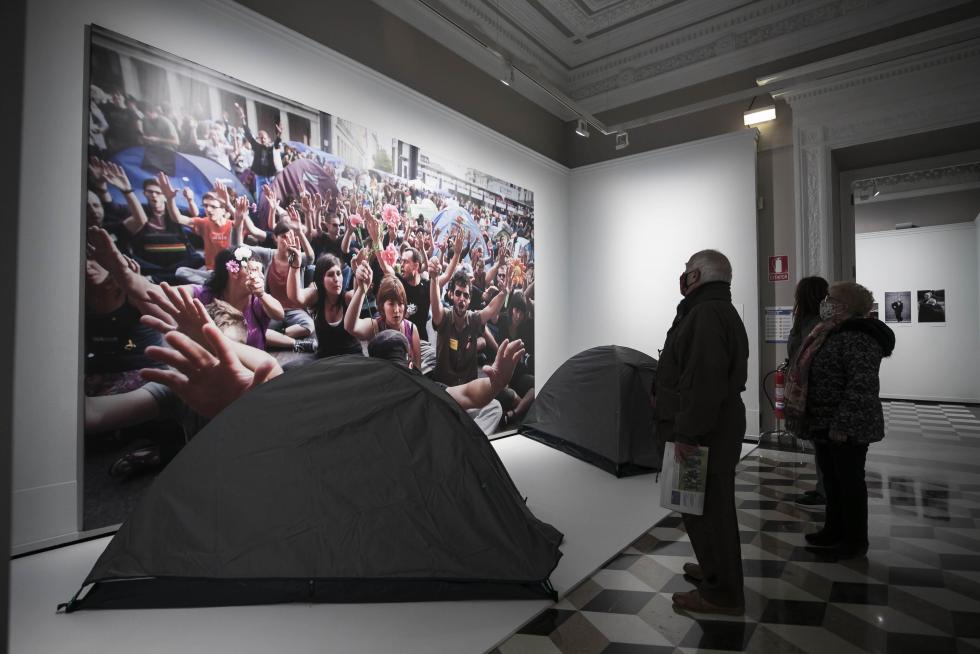 ‘HERALDO. 125 años de fotografías’, un viaje emocional en el palacio de Sástago.