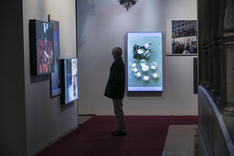 ‘HERALDO. 125 años de fotografías’, un viaje emocional en el palacio de Sástago.
