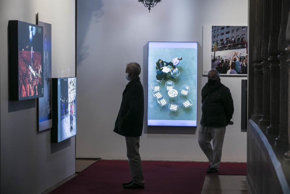 ‘HERALDO. 125 años de fotografías’, un viaje emocional en el palacio de Sástago.