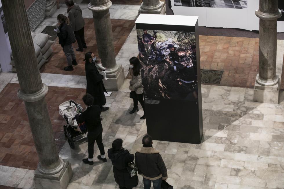 ‘HERALDO. 125 años de fotografías’, un viaje emocional en el palacio de Sástago.