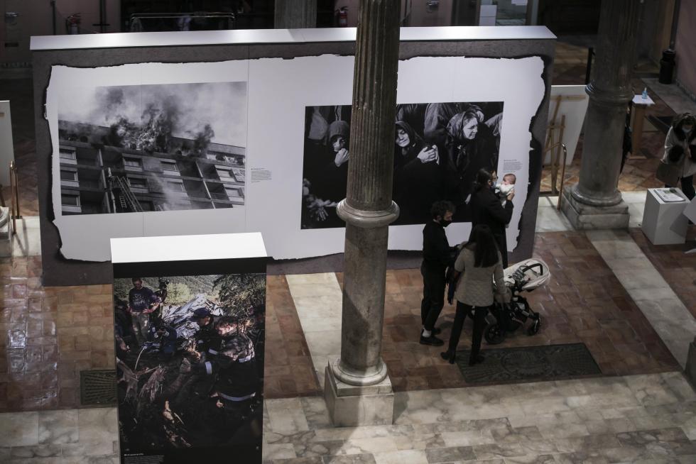 ‘HERALDO. 125 años de fotografías’, un viaje emocional en el palacio de Sástago.