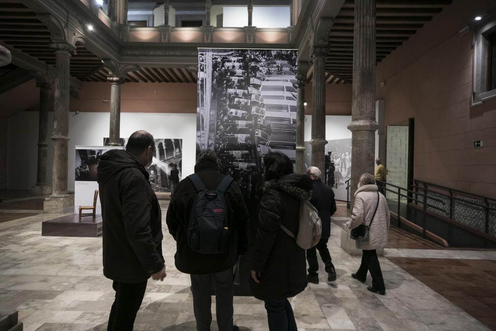 ‘HERALDO. 125 años de fotografías’, un viaje emocional en el palacio de Sástago.