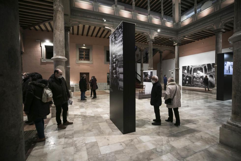 ‘HERALDO. 125 años de fotografías’, un viaje emocional en el palacio de Sástago.