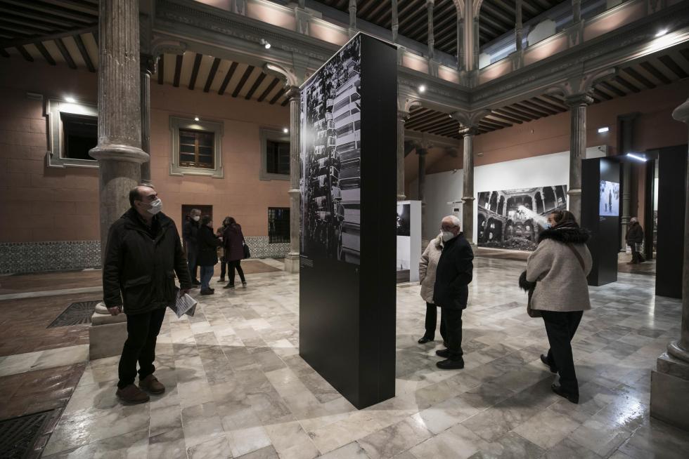 ‘HERALDO. 125 años de fotografías’, un viaje emocional en el palacio de Sástago.
