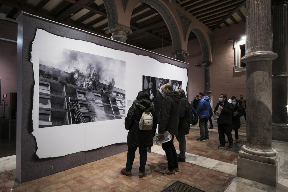 ‘HERALDO. 125 años de fotografías’, un viaje emocional en el palacio de Sástago.