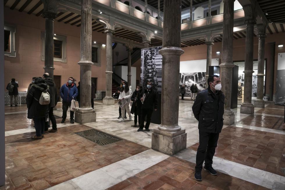 ‘HERALDO. 125 años de fotografías’, un viaje emocional en el palacio de Sástago.