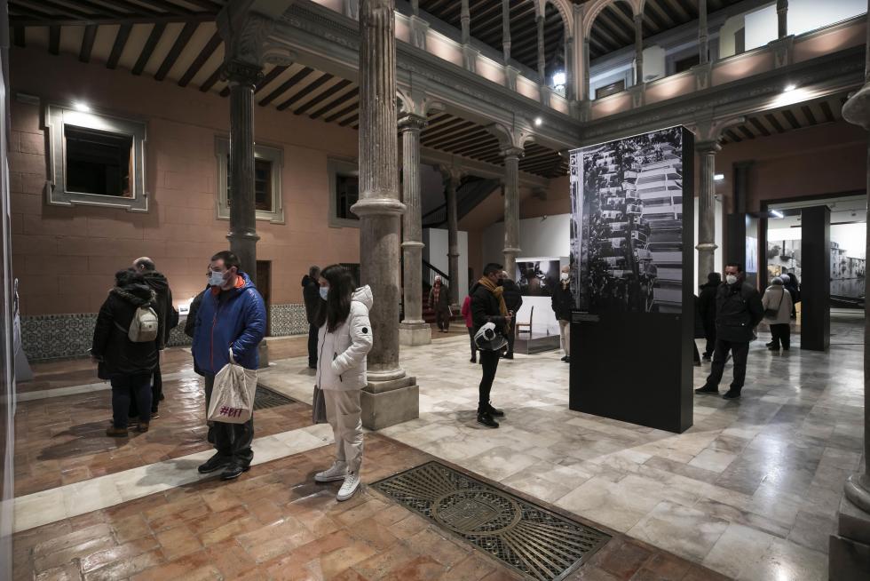 ‘HERALDO. 125 años de fotografías’, un viaje emocional en el palacio de Sástago.