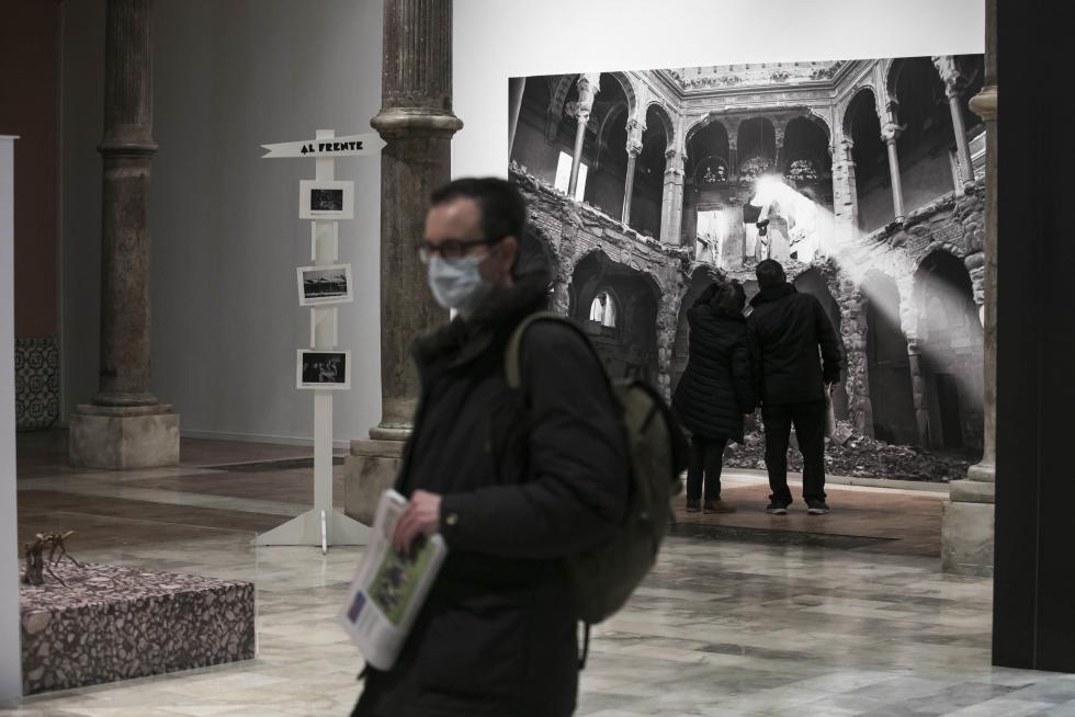 ‘HERALDO. 125 años de fotografías’, un viaje emocional en el palacio de Sástago.