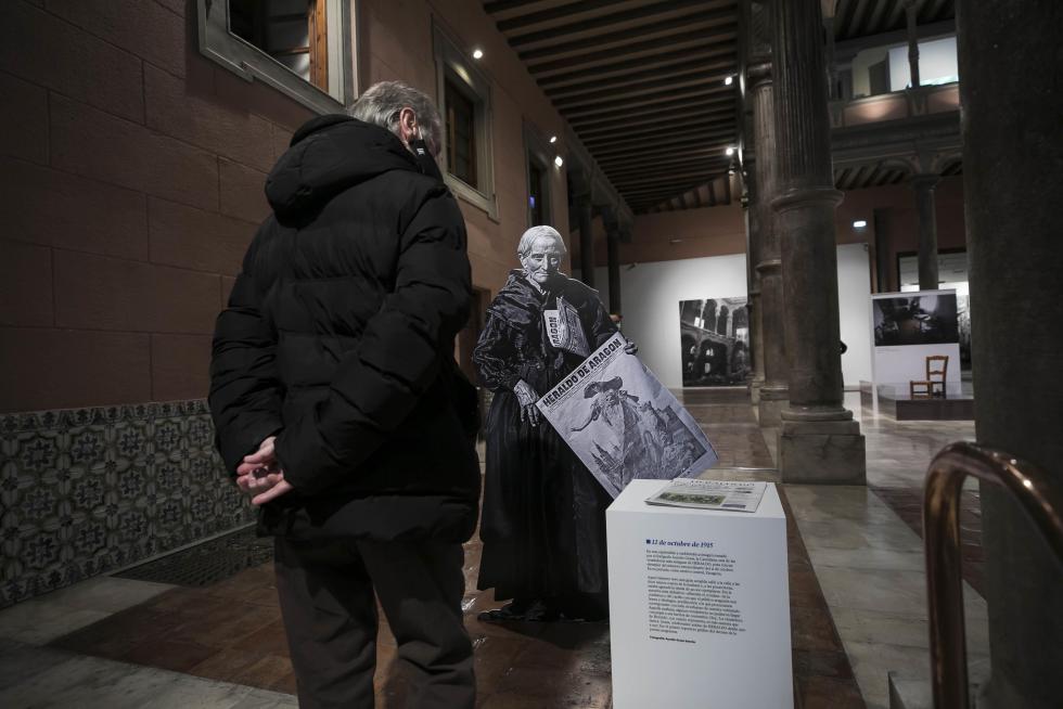 ‘HERALDO. 125 años de fotografías’, un viaje emocional en el palacio de Sástago.