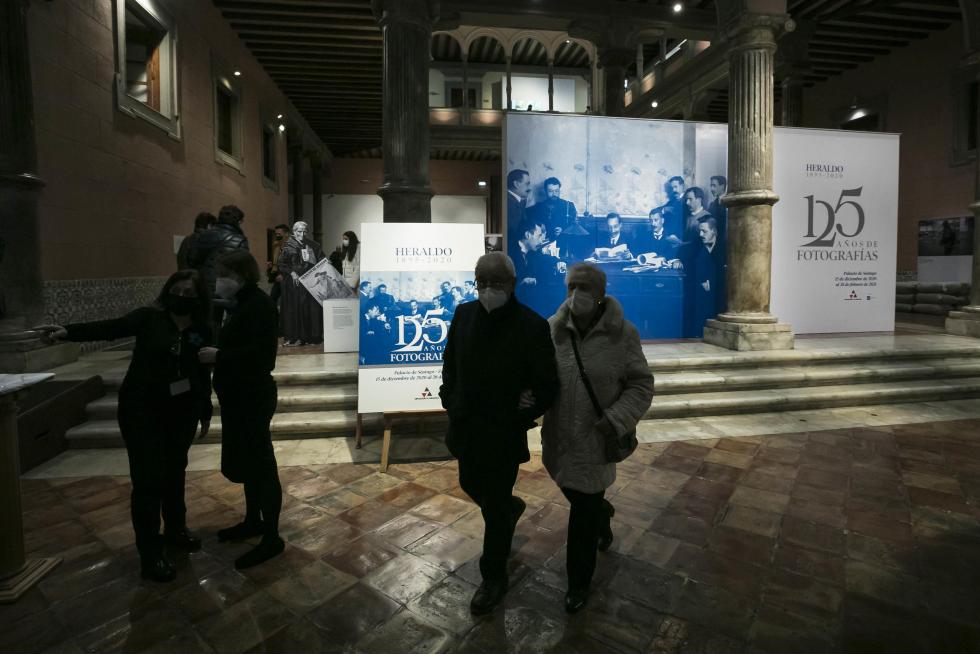 ‘HERALDO. 125 años de fotografías’, un viaje emocional en el palacio de Sástago.