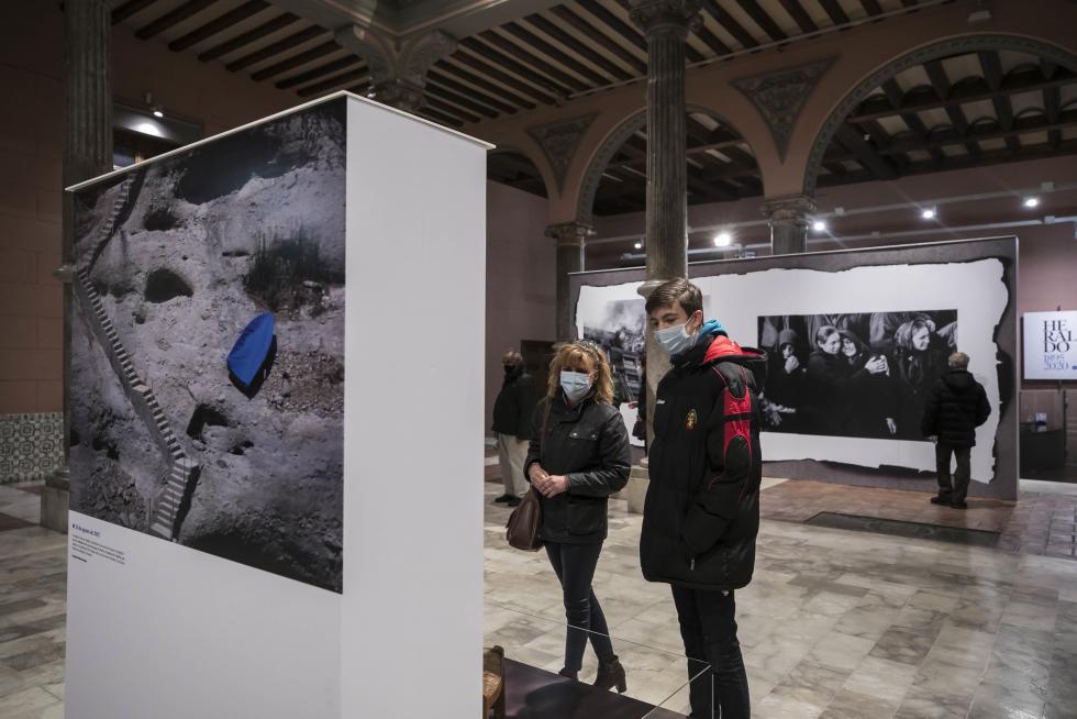 ‘HERALDO. 125 años de fotografías’, un viaje emocional en el palacio de Sástago.