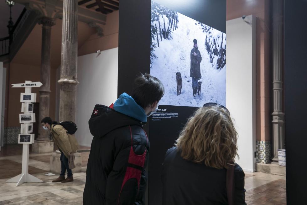 ‘HERALDO. 125 años de fotografías’, un viaje emocional en el palacio de Sástago.