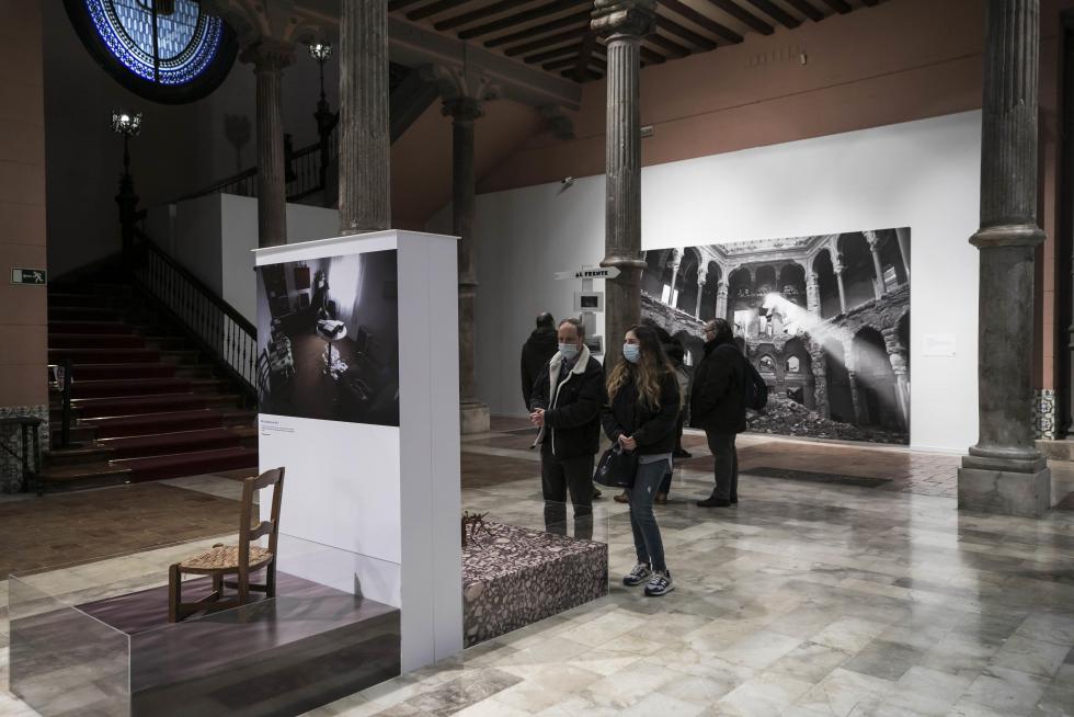 ‘HERALDO. 125 años de fotografías’, un viaje emocional en el palacio de Sástago.