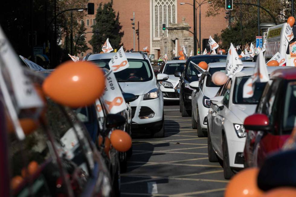 Nueva protesta de la concertada en coches contra la ley Celáa