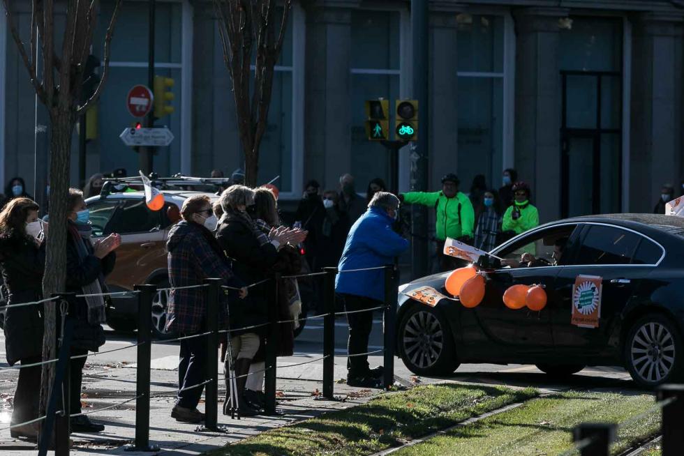 Nueva protesta de la concertada en coches contra la ley Celáa
