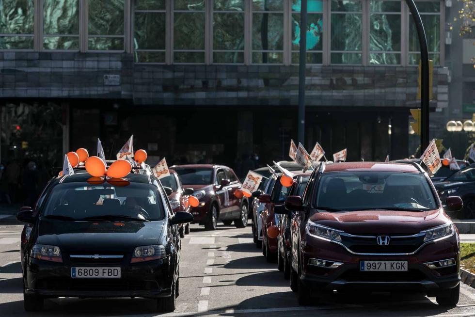 Nueva protesta de la concertada en coches contra la ley Celáa