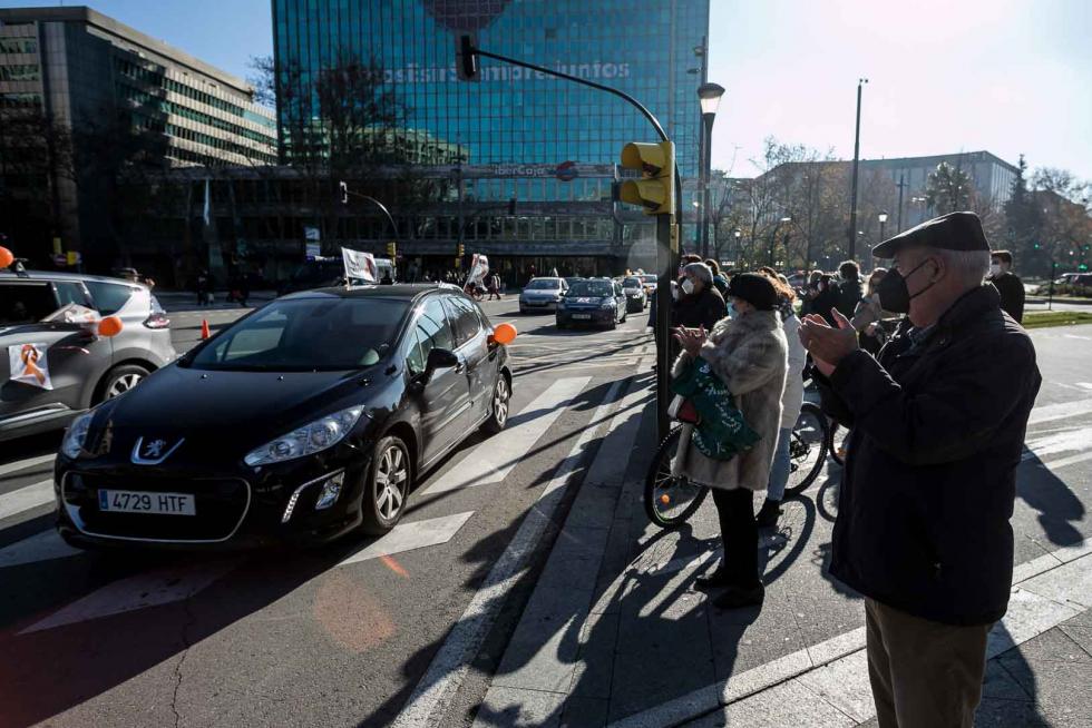 Nueva protesta de la concertada en coches contra la ley Celáa
