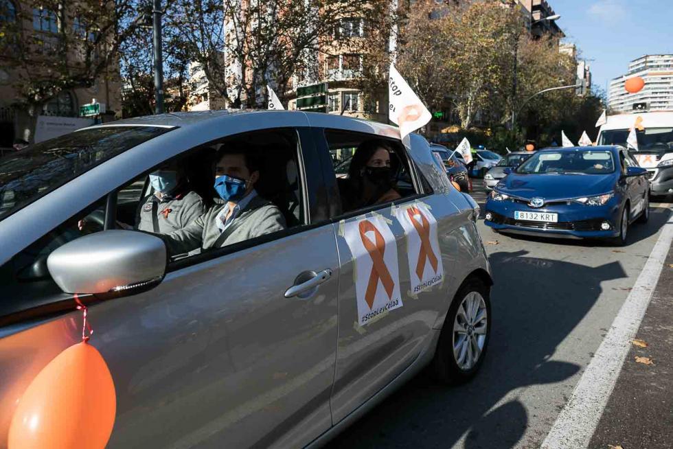 Nueva protesta de la concertada en coches contra la ley Celáa