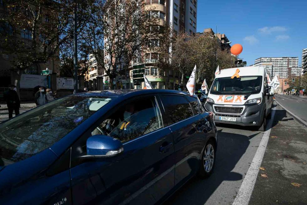 Nueva protesta de la concertada en coches contra la ley Celáa