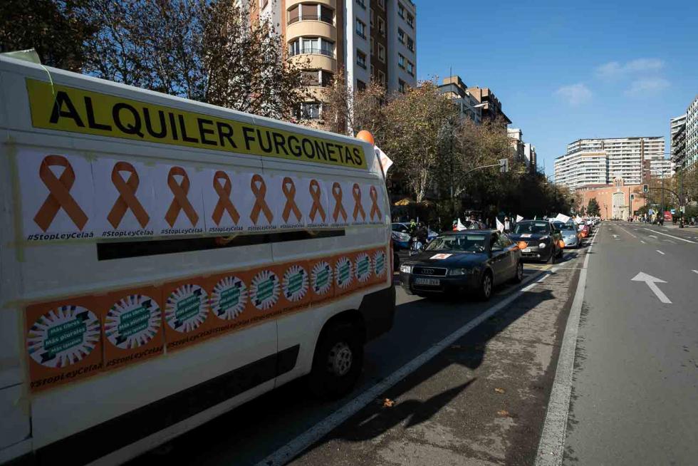 Nueva protesta de la concertada en coches contra la ley Celáa