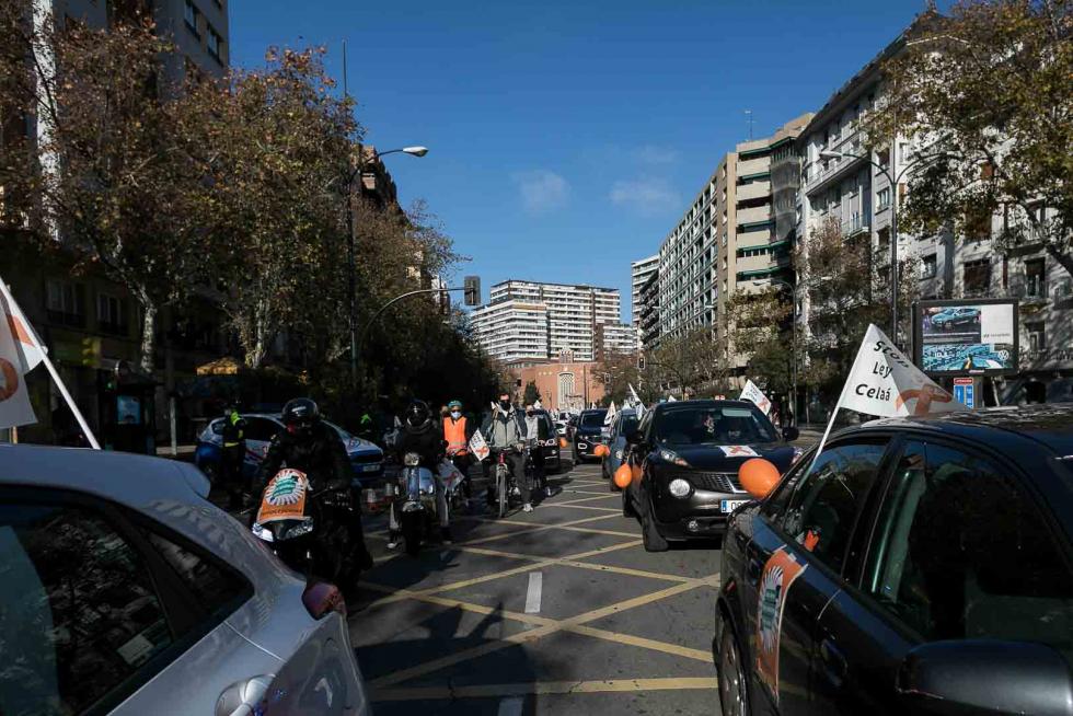Nueva protesta de la concertada en coches contra la ley Celáa