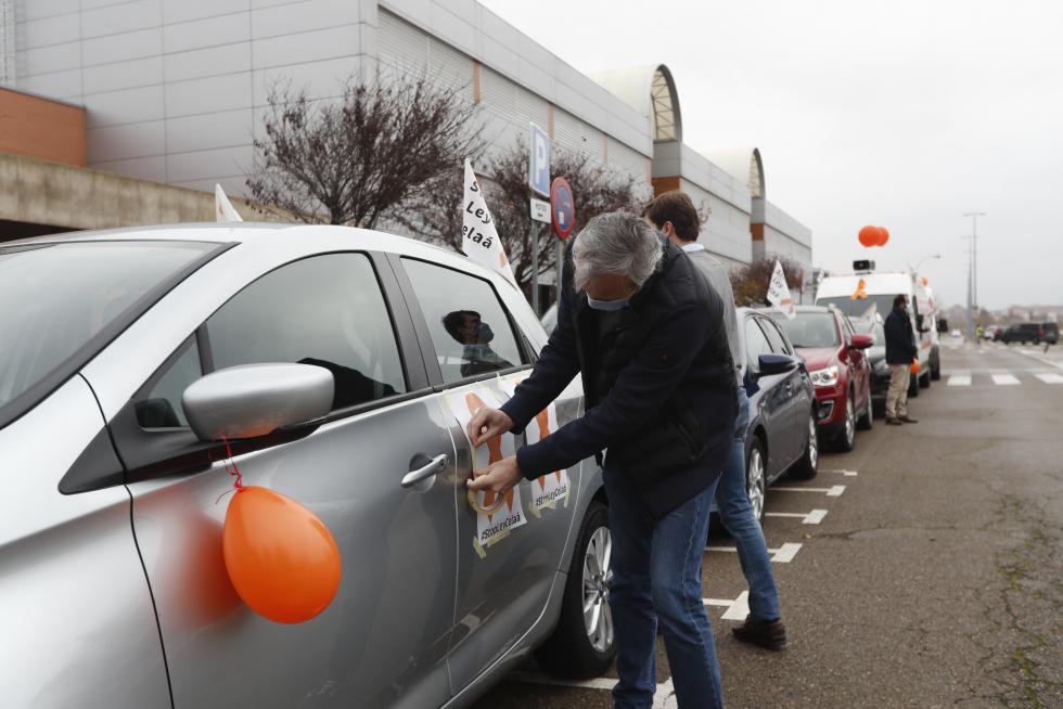 Nueva protesta en coches contra la ley Celáa