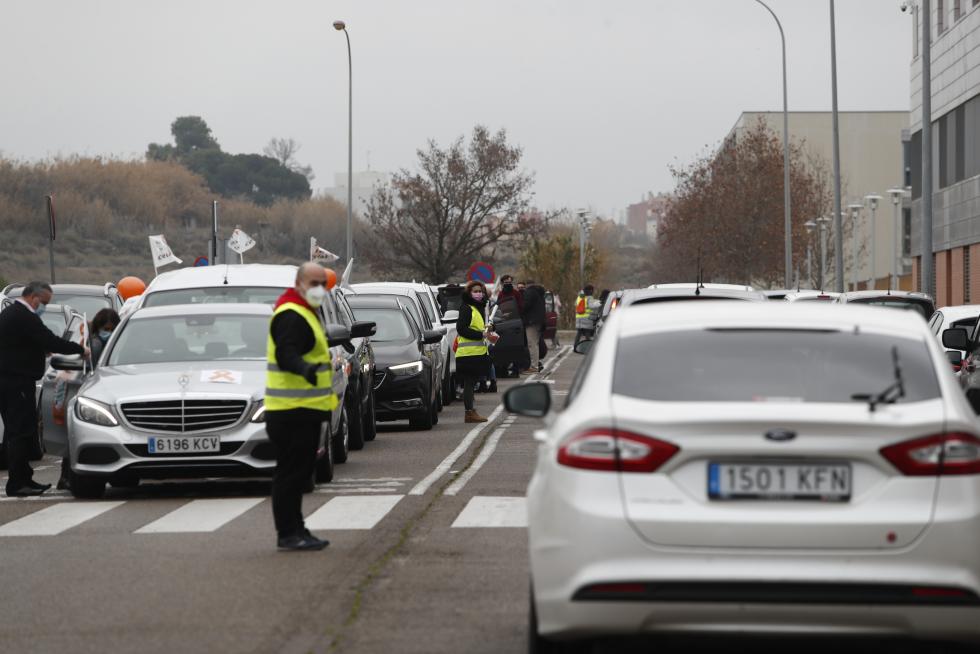 Nueva protesta en coches contra la ley Celáa