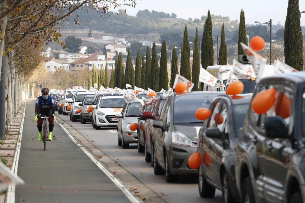 Nueva protesta en coches contra la ley Celáa