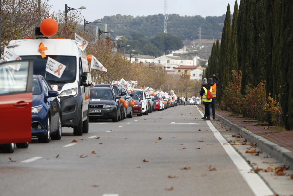 Nueva protesta en coches contra la ley Celáa