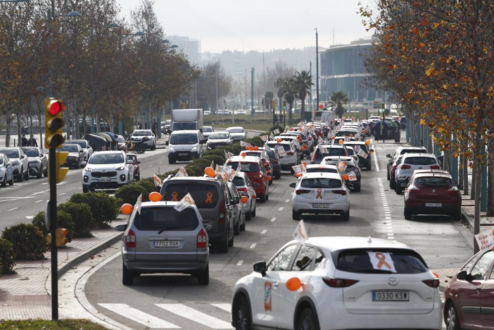 Nueva protesta en coches contra la ley Celáa