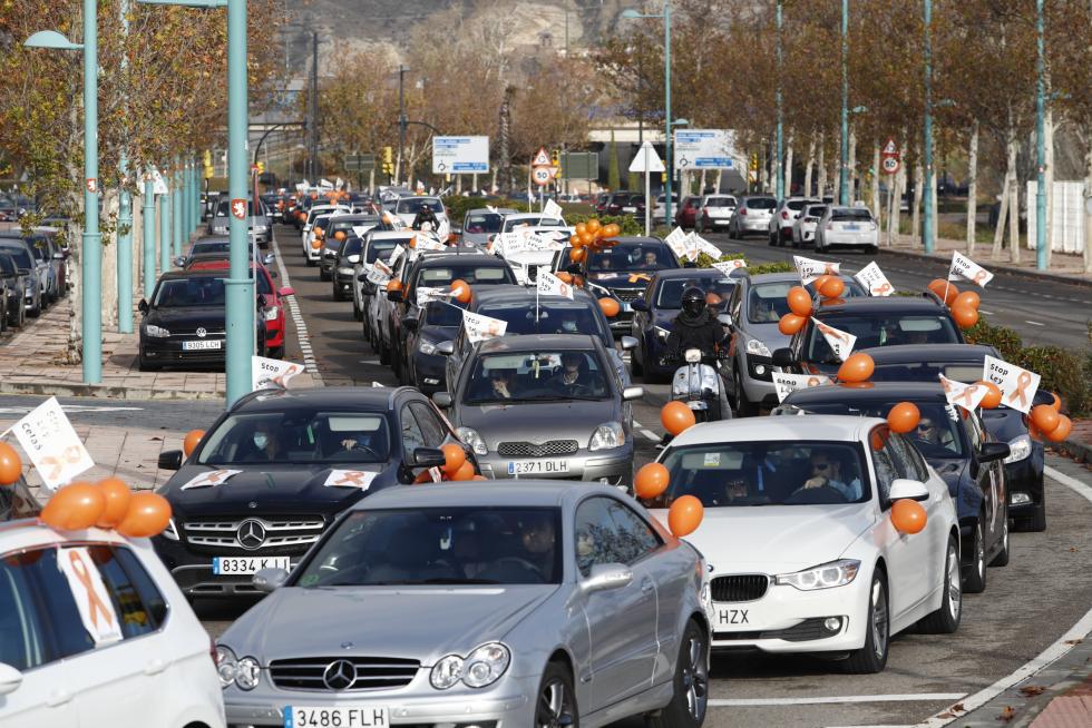 Nueva protesta en coches contra la ley Celáa