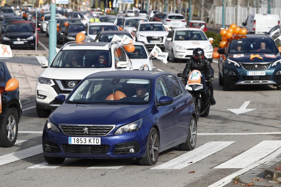 Nueva protesta en coches contra la ley Celáa