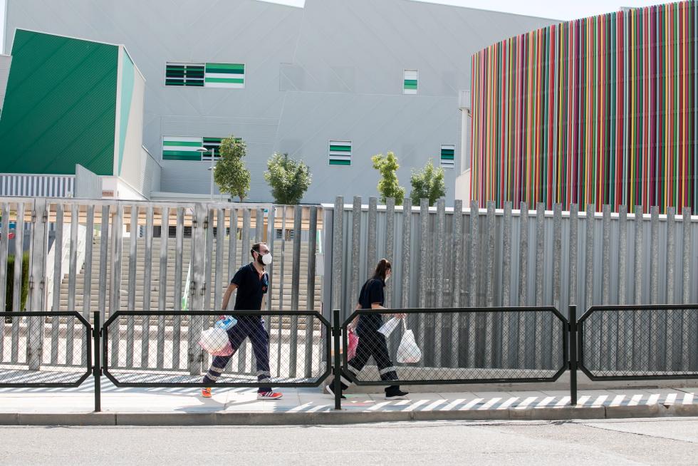 CEIP San Jorge, alumno con coronavirus (11/09/2020)