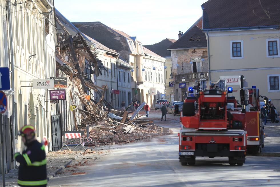Terremoto en Croacia