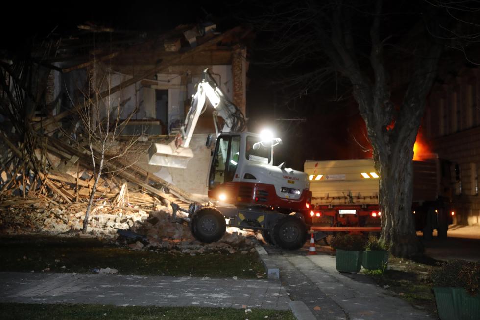 Terremoto en Croacia