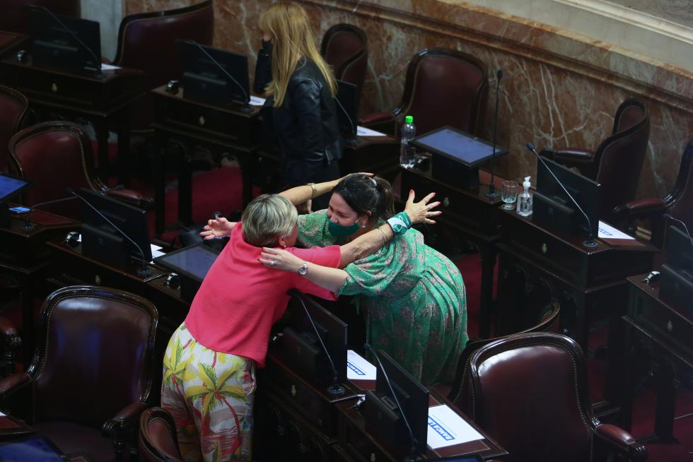 Senate debates abortion bill in Buenos Aires