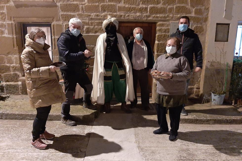 Discreta celebración de los Reyes Magos en Biscarrués, Piedramorrera y Erés