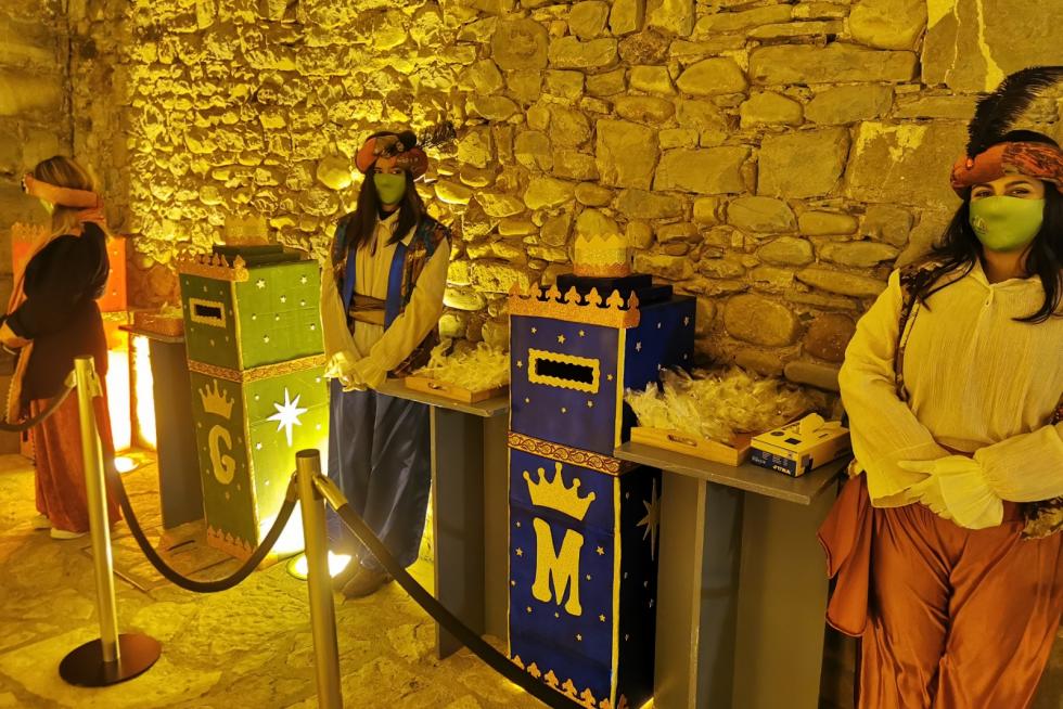 La Ciudadela de Jaca ha acogido la recepción de los Reyes Magos