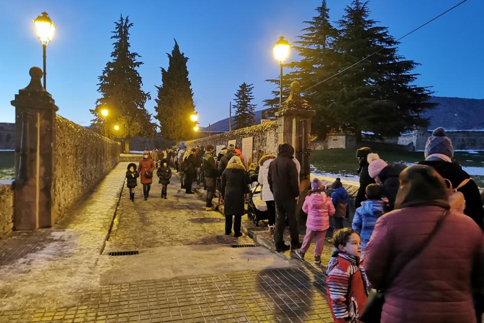 La Ciudadela de Jaca ha acogido la recepción de los Reyes Magos